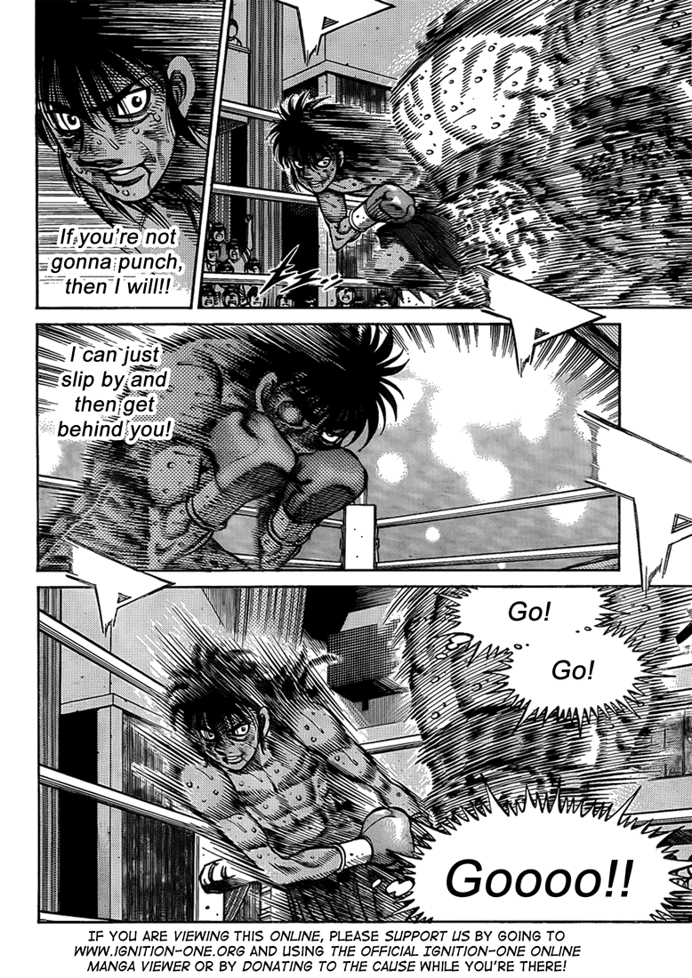 Hajime no Ippo Chapter 893.2 page 8 - Chapter 893 v2 : Trap vs. Infinity