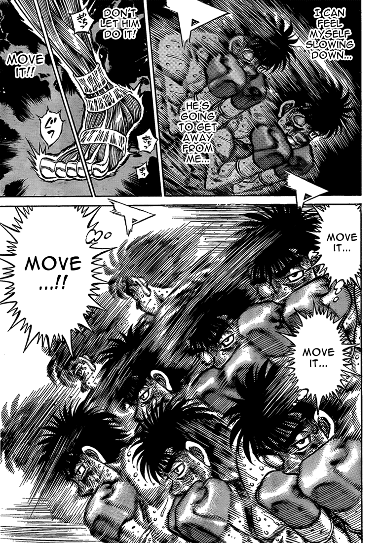 Hajime no Ippo Chapter 893.2 page 9 - Chapter 893 v2 : Trap vs. Infinity