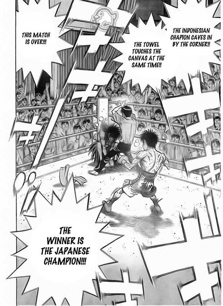 Hajime no Ippo Chapter 894 page 15 - Chapter 894 : "He" is a Boxer