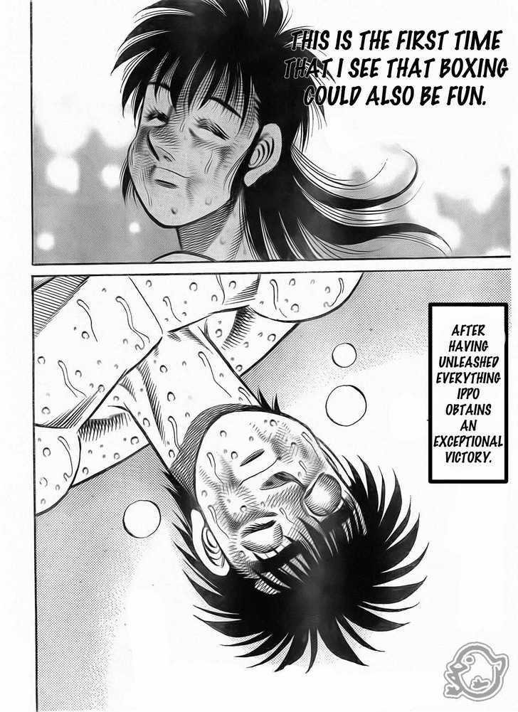 Hajime no Ippo Chapter 894 page 19 - Chapter 894 : "He" is a Boxer