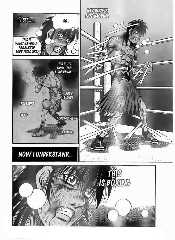 Hajime no Ippo Chapter 894 page 5 - Chapter 894 : "He" is a Boxer