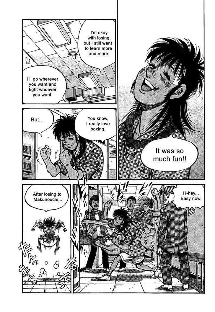 Hajime no Ippo Chapter 896 page 11 - Chapter 896 : The World's Shining Light