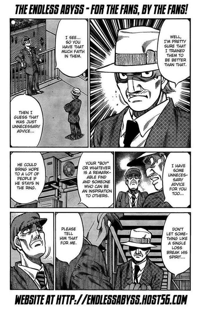 Hajime no Ippo Chapter 896 page 4 - Chapter 896 : The World's Shining Light