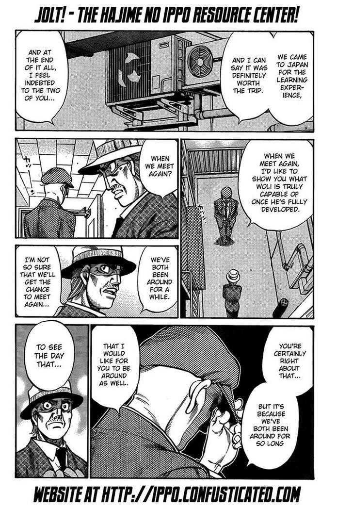 Hajime no Ippo Chapter 896 page 6 - Chapter 896 : The World's Shining Light