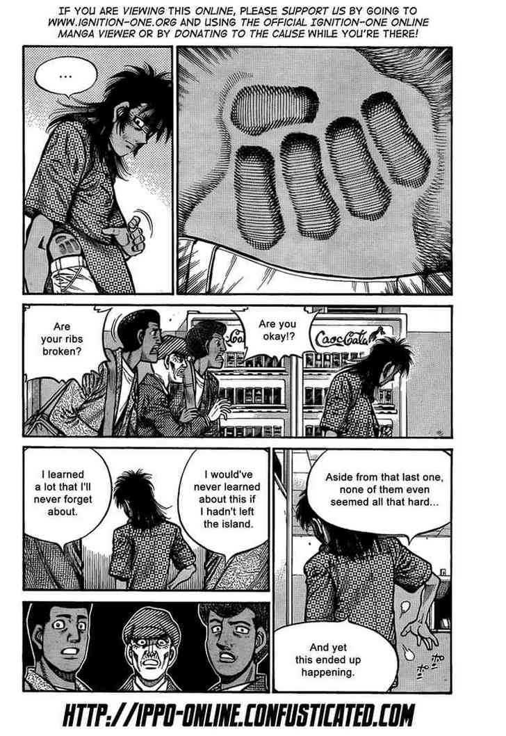 Hajime no Ippo Chapter 897 page 2 - Chapter 897 : After The Rumble In The Jungle