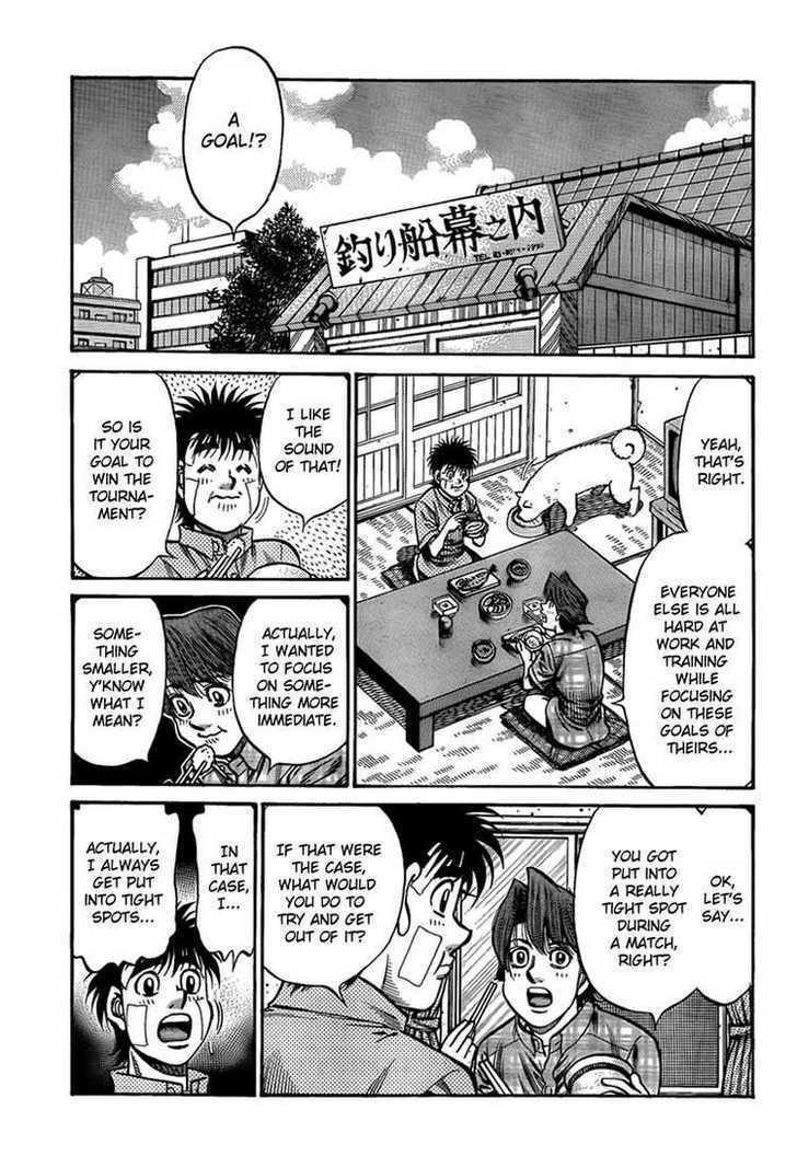 Hajime no Ippo Chapter 898 page 15 - Chapter 898 : Goal for the Class A Tournament