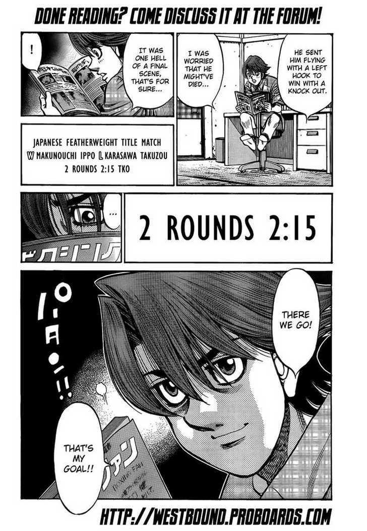 Hajime no Ippo Chapter 898 page 18 - Chapter 898 : Goal for the Class A Tournament