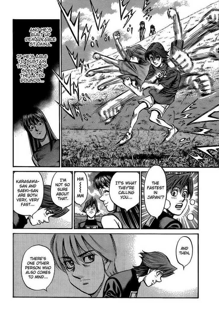 Hajime no Ippo Chapter 898 page 6 - Chapter 898 : Goal for the Class A Tournament