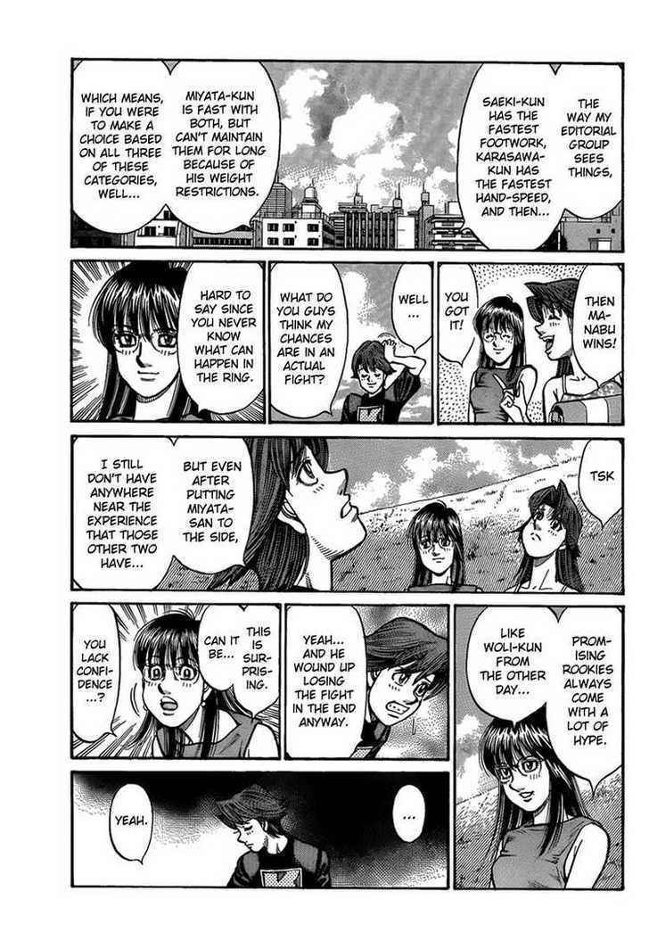 Hajime no Ippo Chapter 898 page 7 - Chapter 898 : Goal for the Class A Tournament