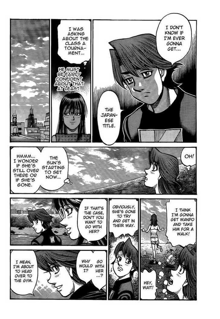 Hajime no Ippo Chapter 898 page 8 - Chapter 898 : Goal for the Class A Tournament