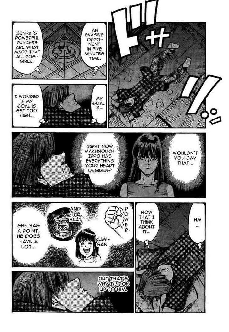 Hajime no Ippo Chapter 899 page 12 - Chapter 899 : The Goal:Makunouchi Ippo