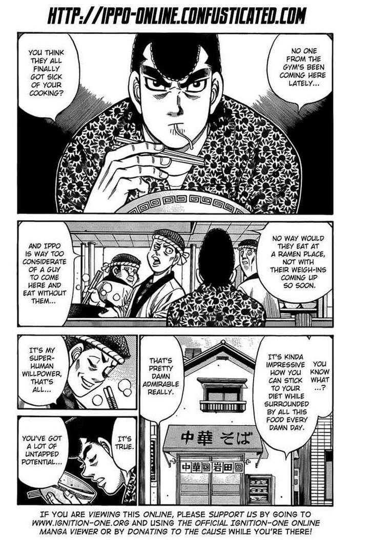 Hajime no Ippo Chapter 899 page 2 - Chapter 899 : The Goal:Makunouchi Ippo