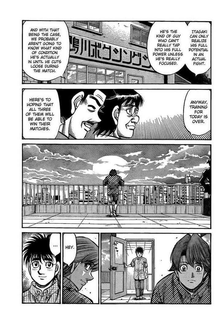 Hajime no Ippo Chapter 899 page 5 - Chapter 899 : The Goal:Makunouchi Ippo