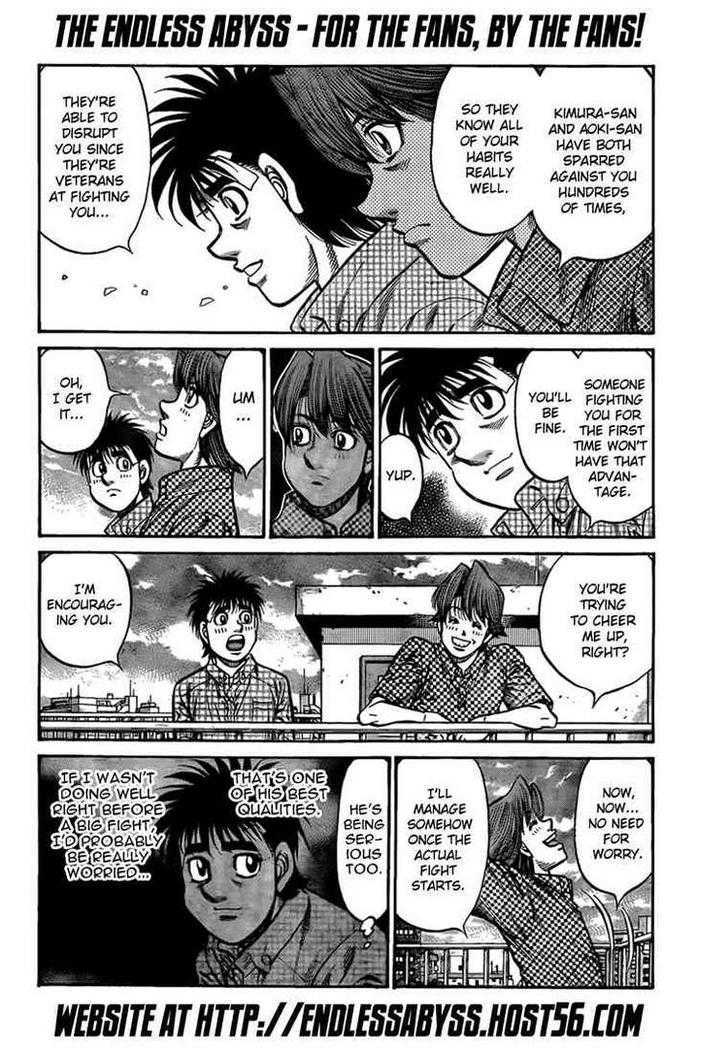 Hajime no Ippo Chapter 899 page 6 - Chapter 899 : The Goal:Makunouchi Ippo
