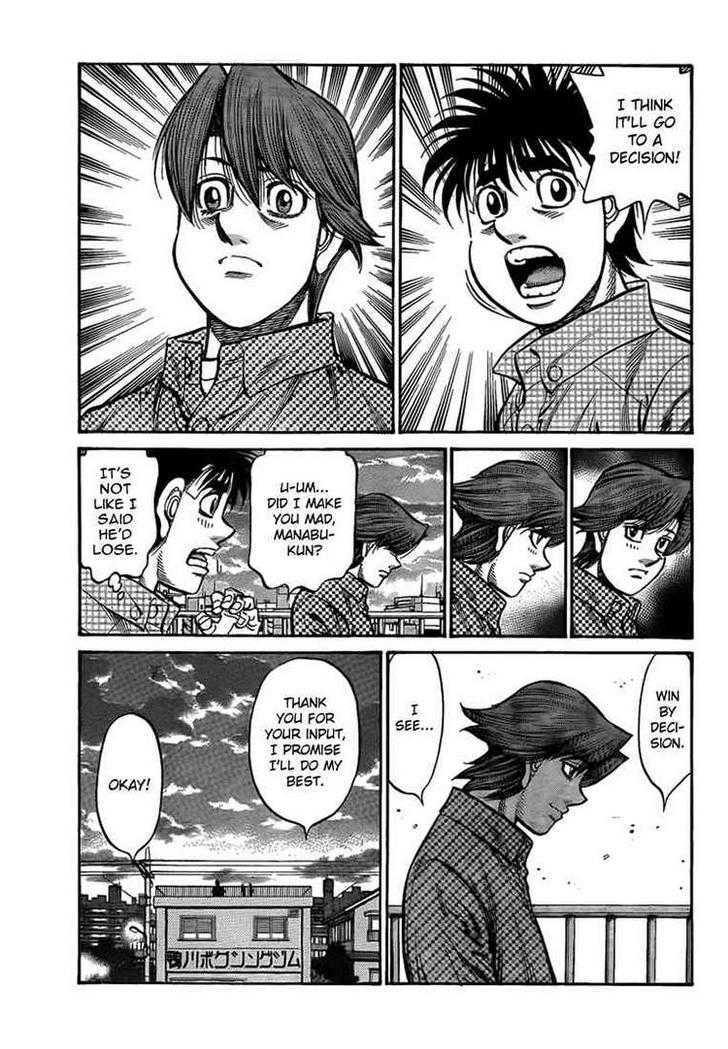 Hajime no Ippo Chapter 899 page 9 - Chapter 899 : The Goal:Makunouchi Ippo