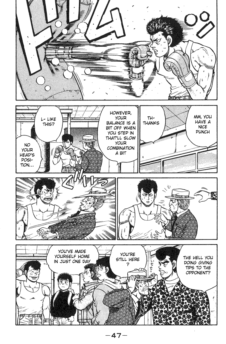 Hajime no Ippo Chapter 90.2 page 3 - Chapter 90 v2 : Futile Sparring
