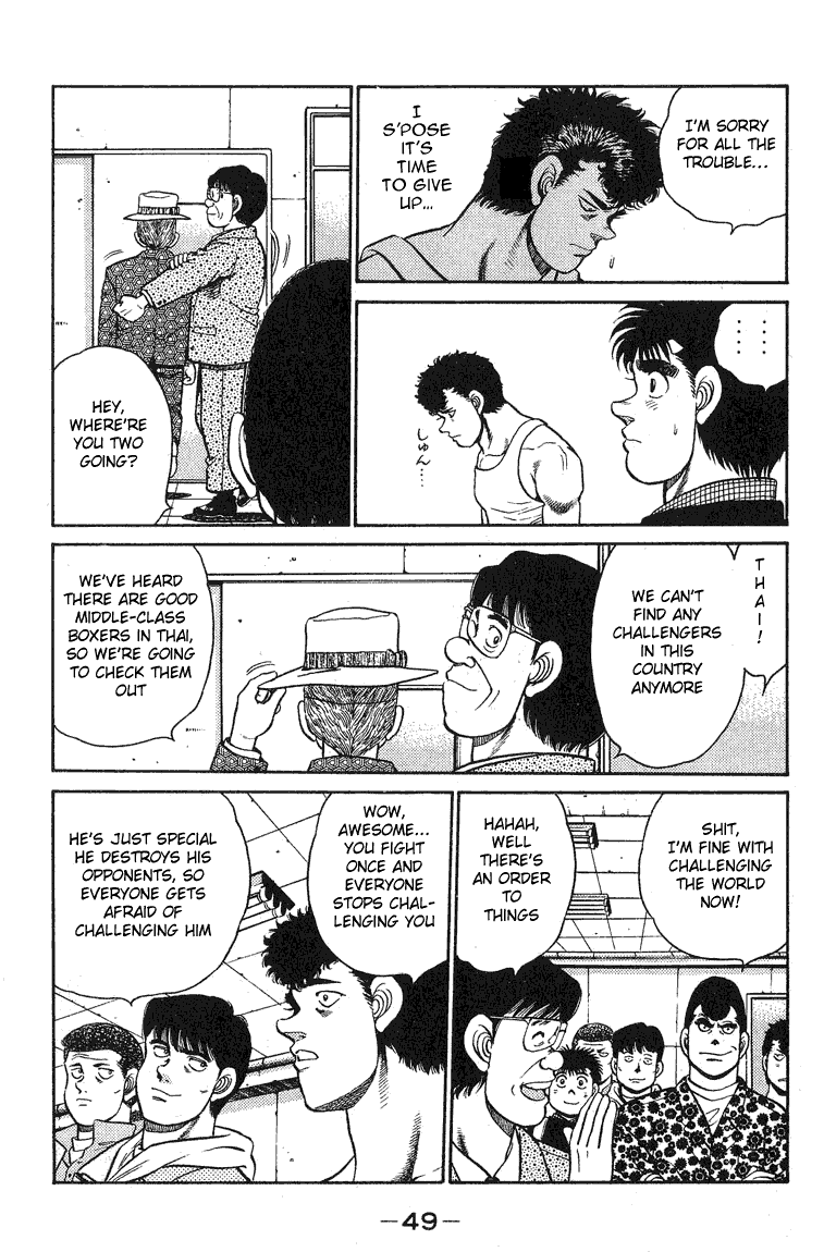 Hajime no Ippo Chapter 90.2 page 5 - Chapter 90 v2 : Futile Sparring