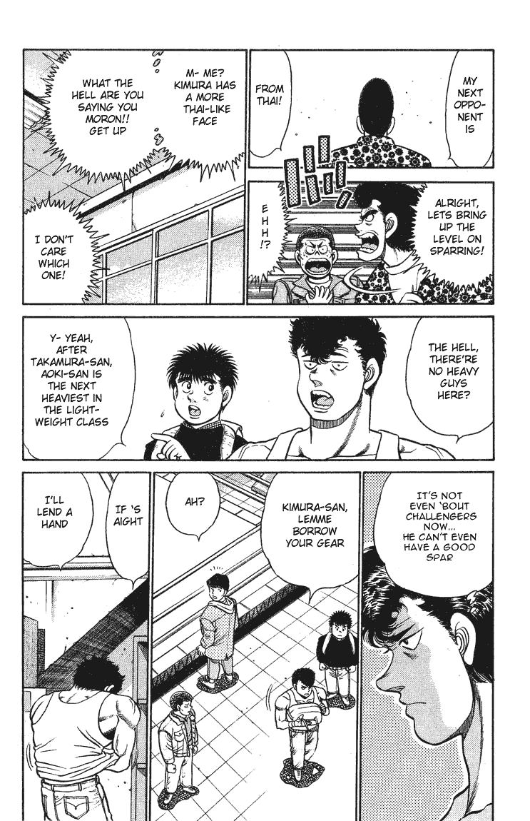 Hajime no Ippo Chapter 90.2 page 6 - Chapter 90 v2 : Futile Sparring