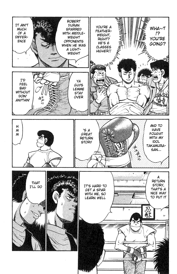 Hajime no Ippo Chapter 90.2 page 7 - Chapter 90 v2 : Futile Sparring