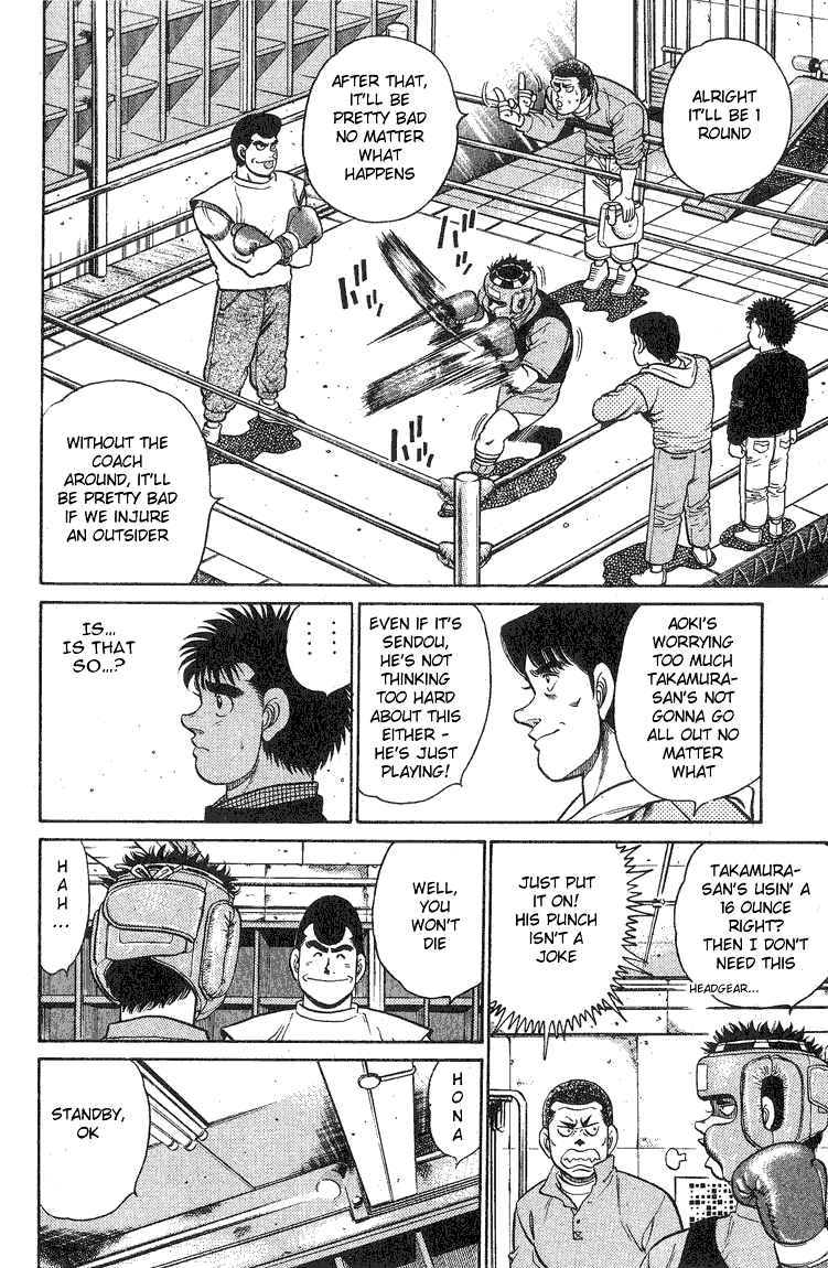 Hajime no Ippo Chapter 90.2 page 8 - Chapter 90 v2 : Futile Sparring