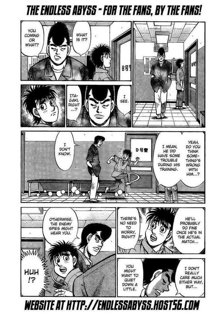 Hajime no Ippo Chapter 900 page 10 - Chapter 900 : Little Challenge