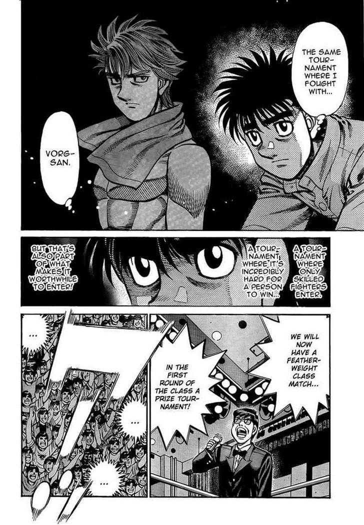 Hajime no Ippo Chapter 900 page 15 - Chapter 900 : Little Challenge