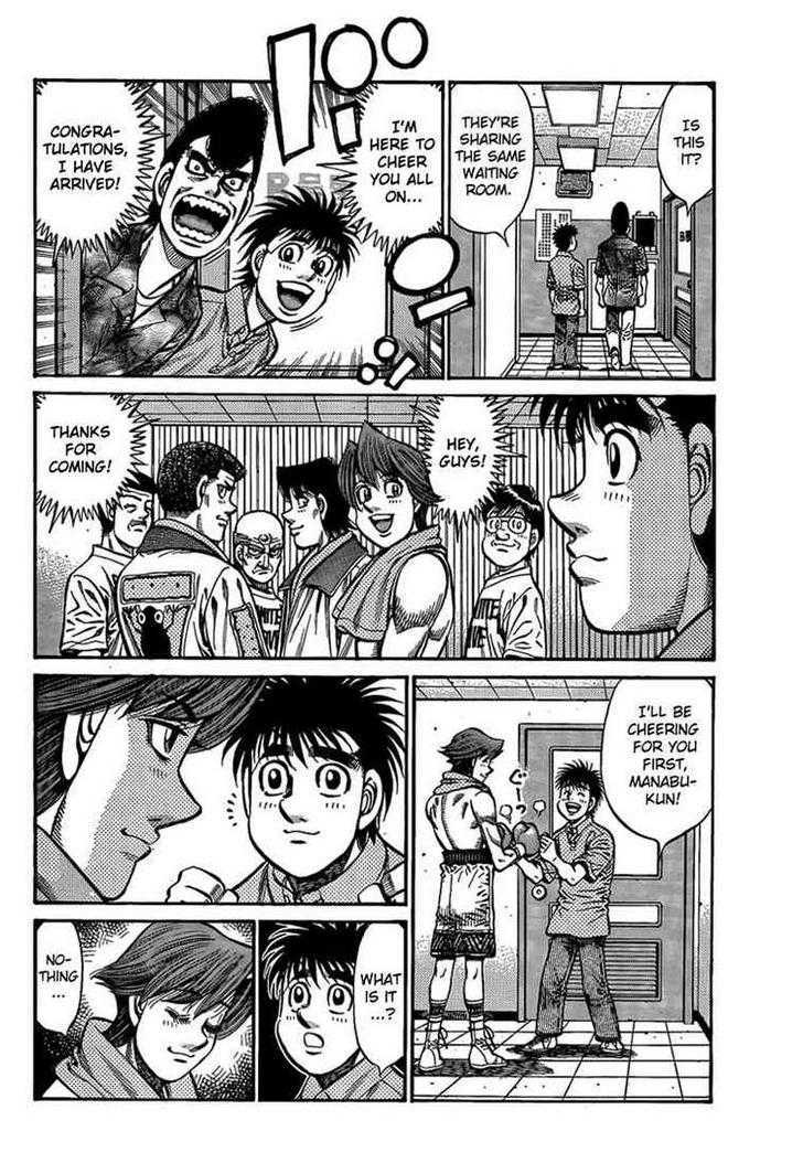 Hajime no Ippo Chapter 900 page 7 - Chapter 900 : Little Challenge