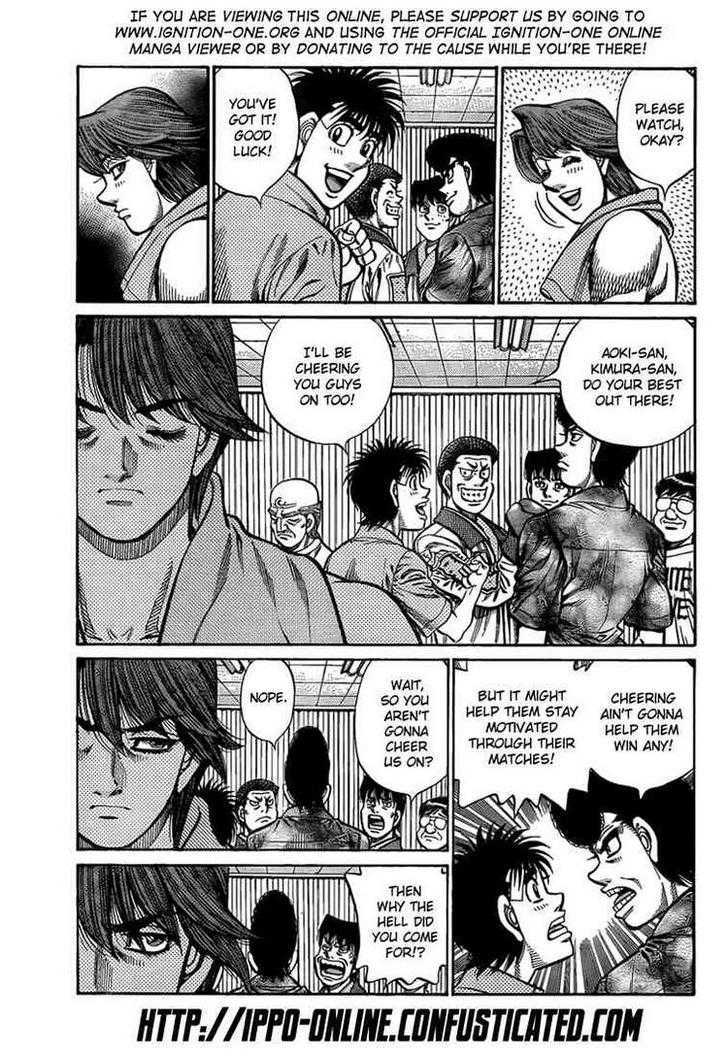 Hajime no Ippo Chapter 900 page 8 - Chapter 900 : Little Challenge