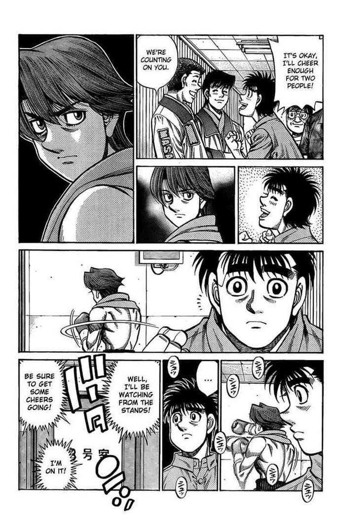 Hajime no Ippo Chapter 900 page 9 - Chapter 900 : Little Challenge