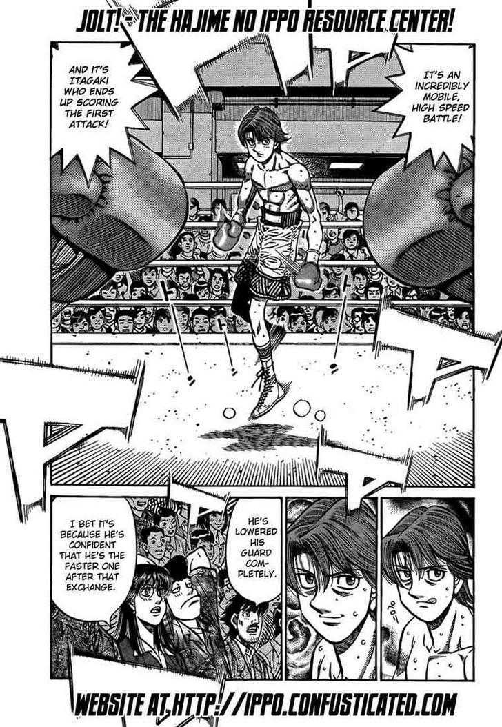 Hajime no Ippo Chapter 901 page 11 - Chapter 901 : High Speed Battle