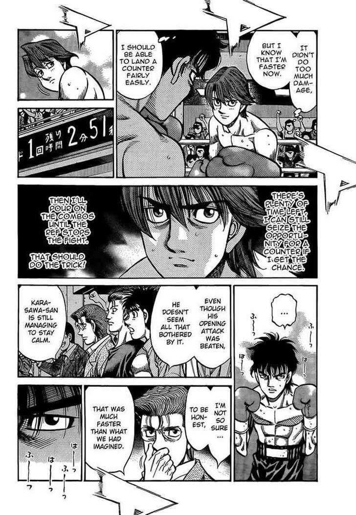 Hajime no Ippo Chapter 901 page 12 - Chapter 901 : High Speed Battle