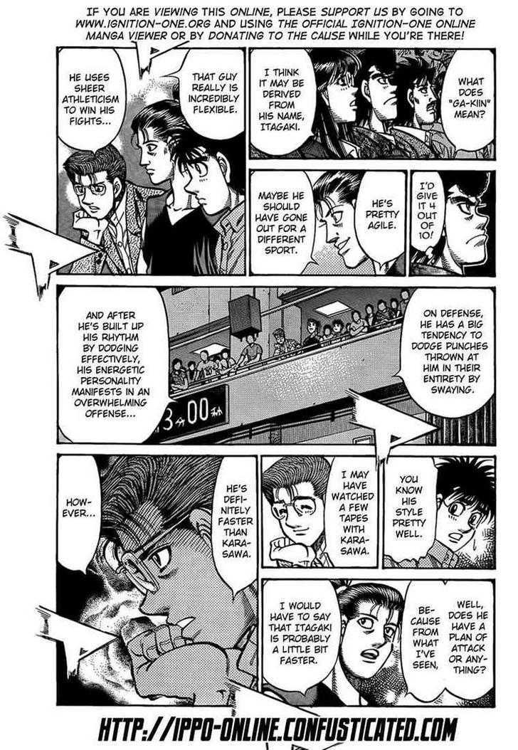 Hajime no Ippo Chapter 901 page 3 - Chapter 901 : High Speed Battle