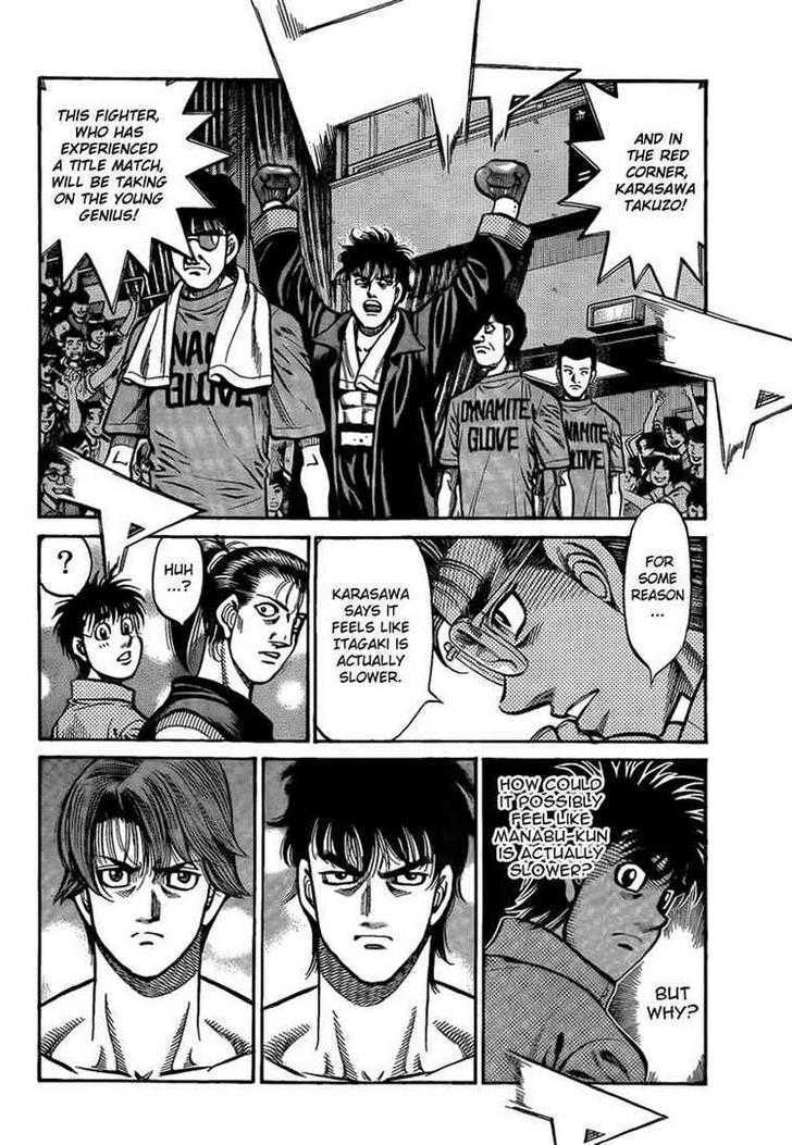 Hajime no Ippo Chapter 901 page 4 - Chapter 901 : High Speed Battle
