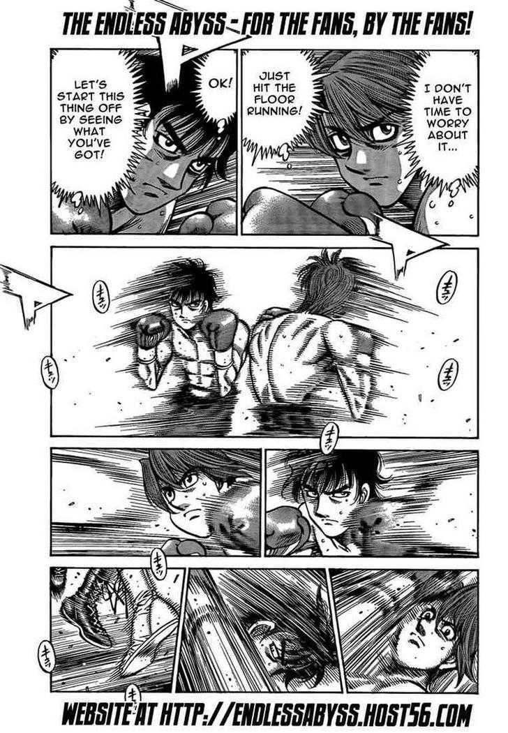 Hajime no Ippo Chapter 901 page 7 - Chapter 901 : High Speed Battle