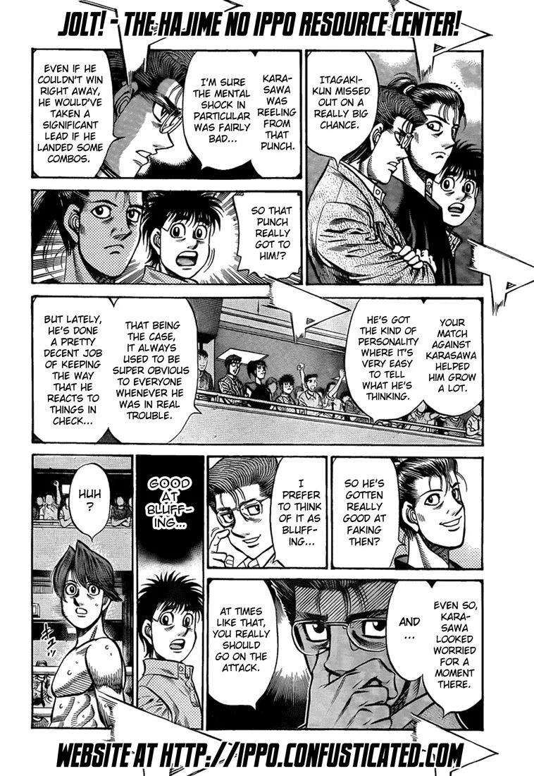 Hajime no Ippo Chapter 902 page 10 - Chapter 902 : The Genius Accelerates