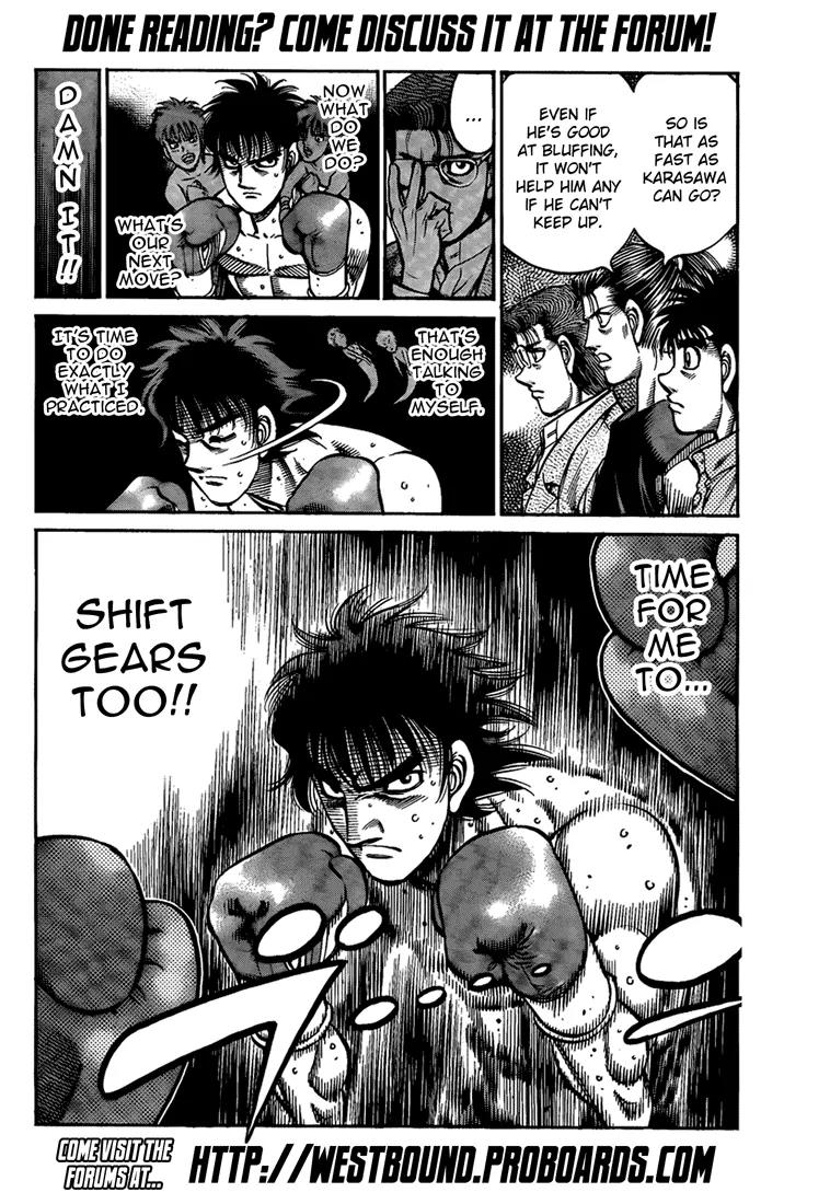 Hajime no Ippo Chapter 902 page 18 - Chapter 902 : The Genius Accelerates