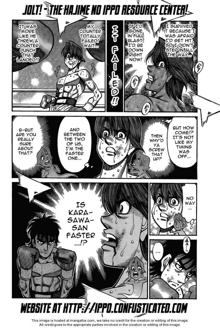 Hajime no Ippo Chapter 904 page 12 - Chapter 904 : Bitter Strategy