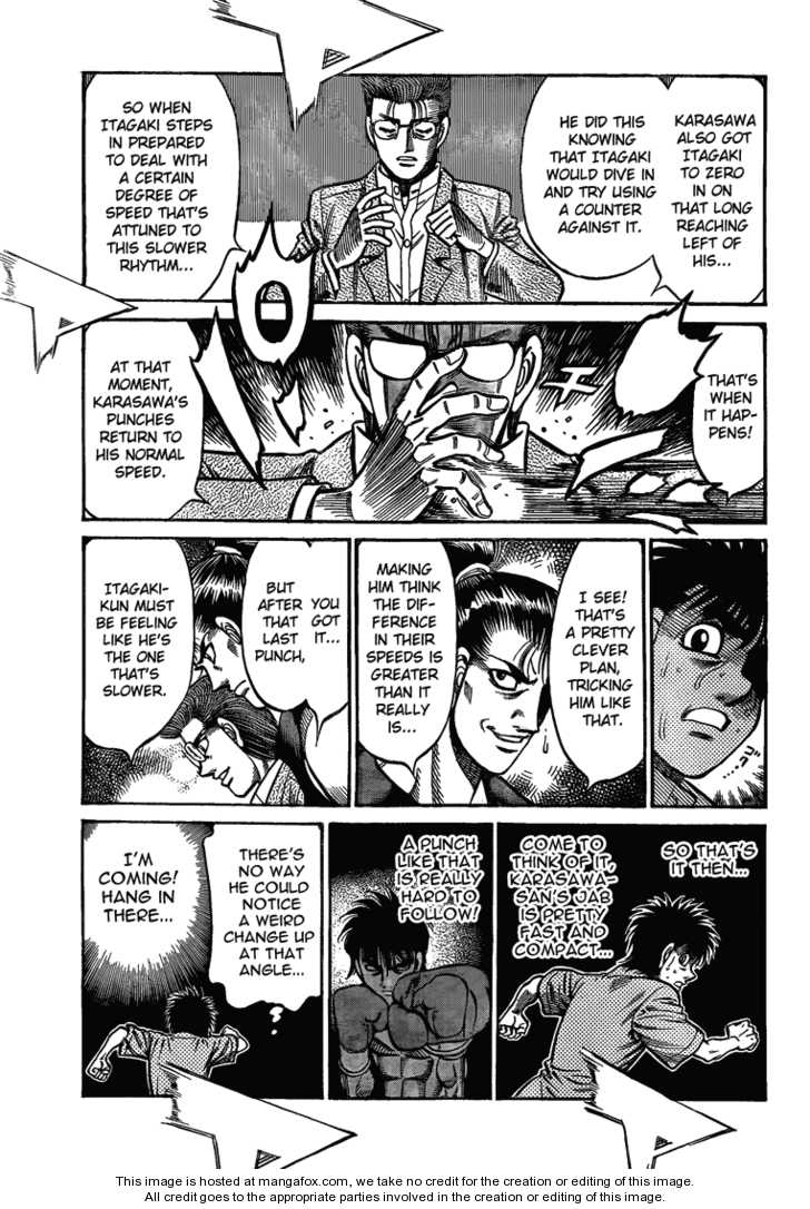 Hajime no Ippo Chapter 904 page 15 - Chapter 904 : Bitter Strategy