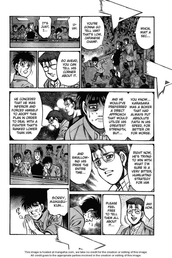 Hajime no Ippo Chapter 904 page 16 - Chapter 904 : Bitter Strategy