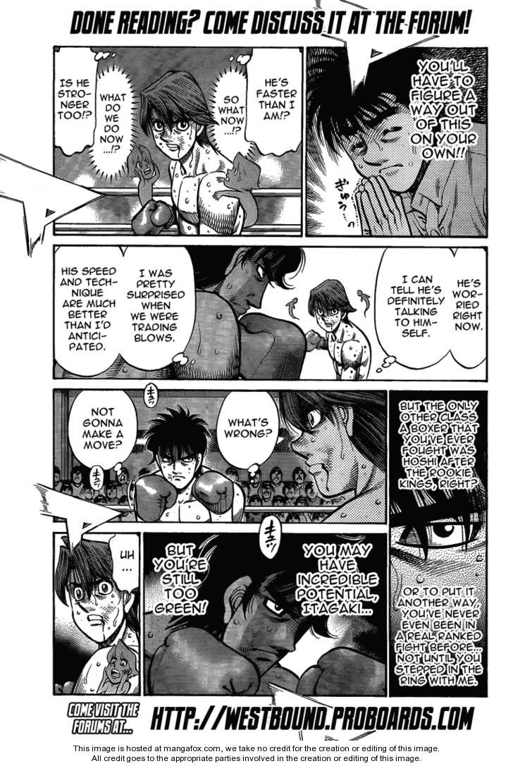 Hajime no Ippo Chapter 904 page 17 - Chapter 904 : Bitter Strategy