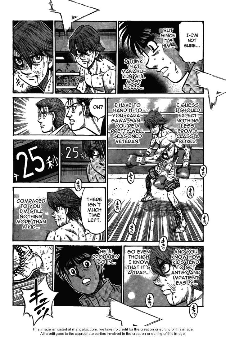 Hajime no Ippo Chapter 905 page 8 - Chapter 905 : Battle Hardened Class A