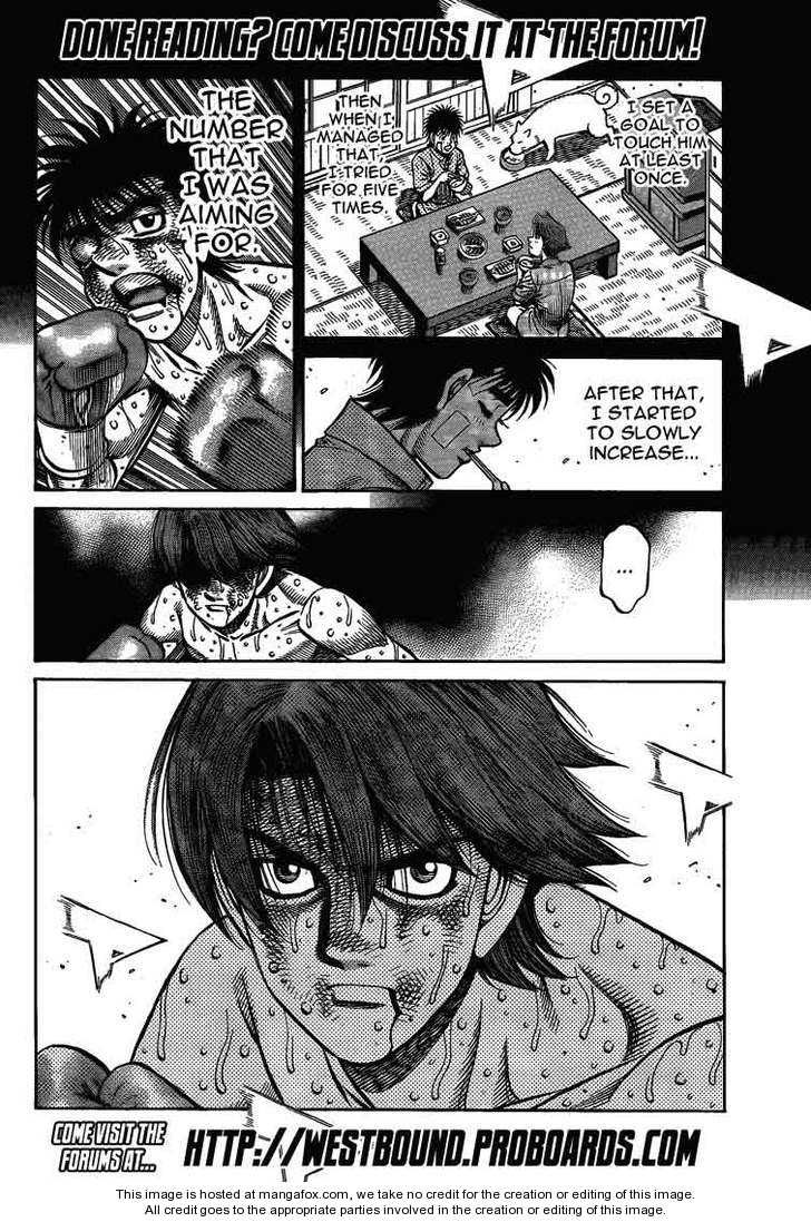 Hajime no Ippo Chapter 906 page 18 - Chapter 906 : The Genius' Predicament