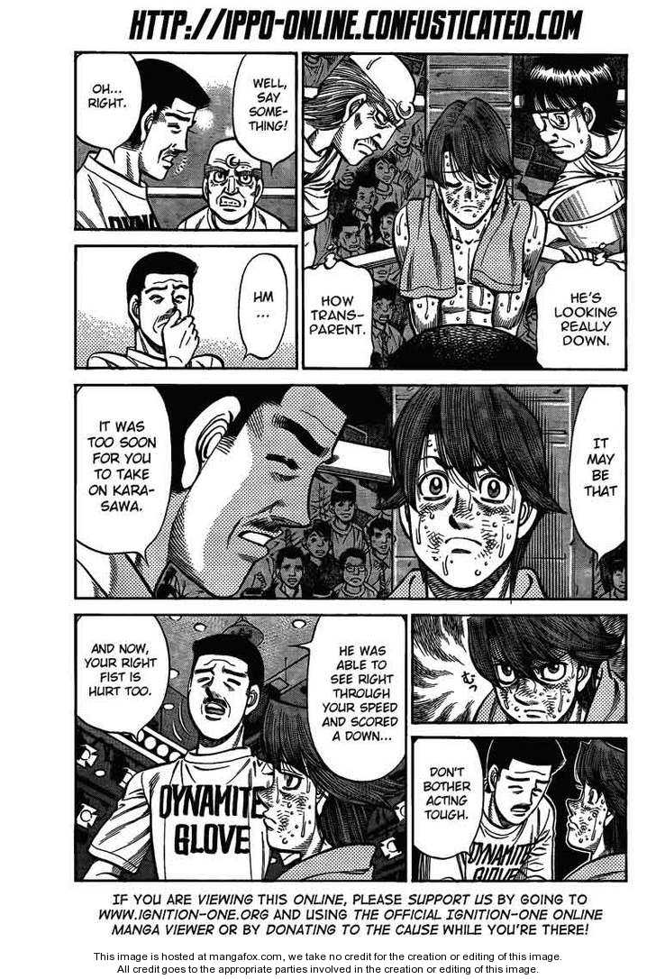 Hajime no Ippo Chapter 906 page 3 - Chapter 906 : The Genius' Predicament