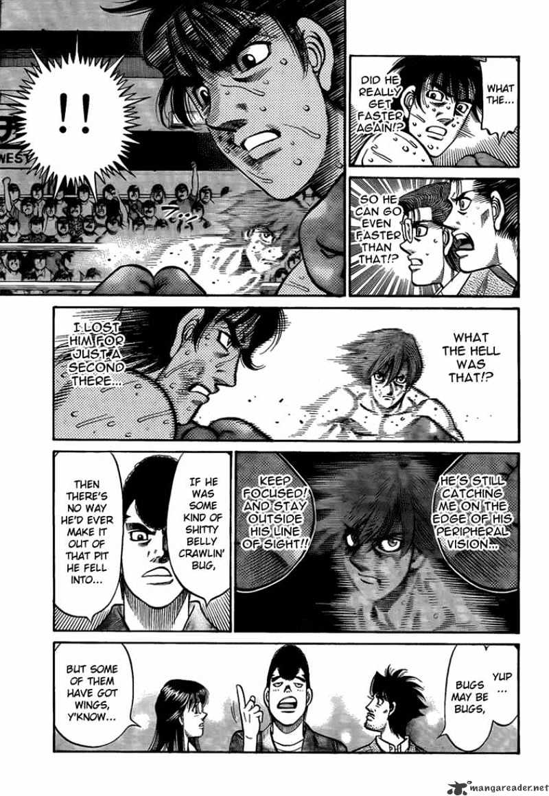 Hajime no Ippo Chapter 907 page 13 - Chapter 907 : The Genius Takes Flight