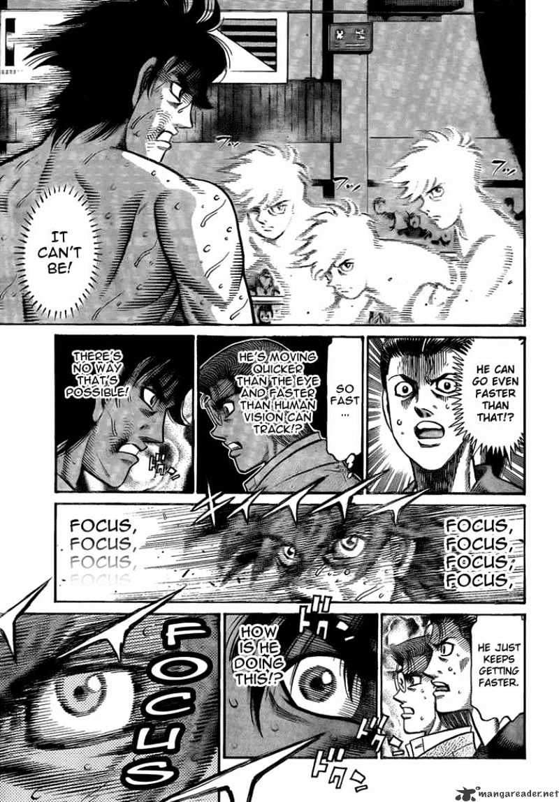 Hajime no Ippo Chapter 907 page 15 - Chapter 907 : The Genius Takes Flight