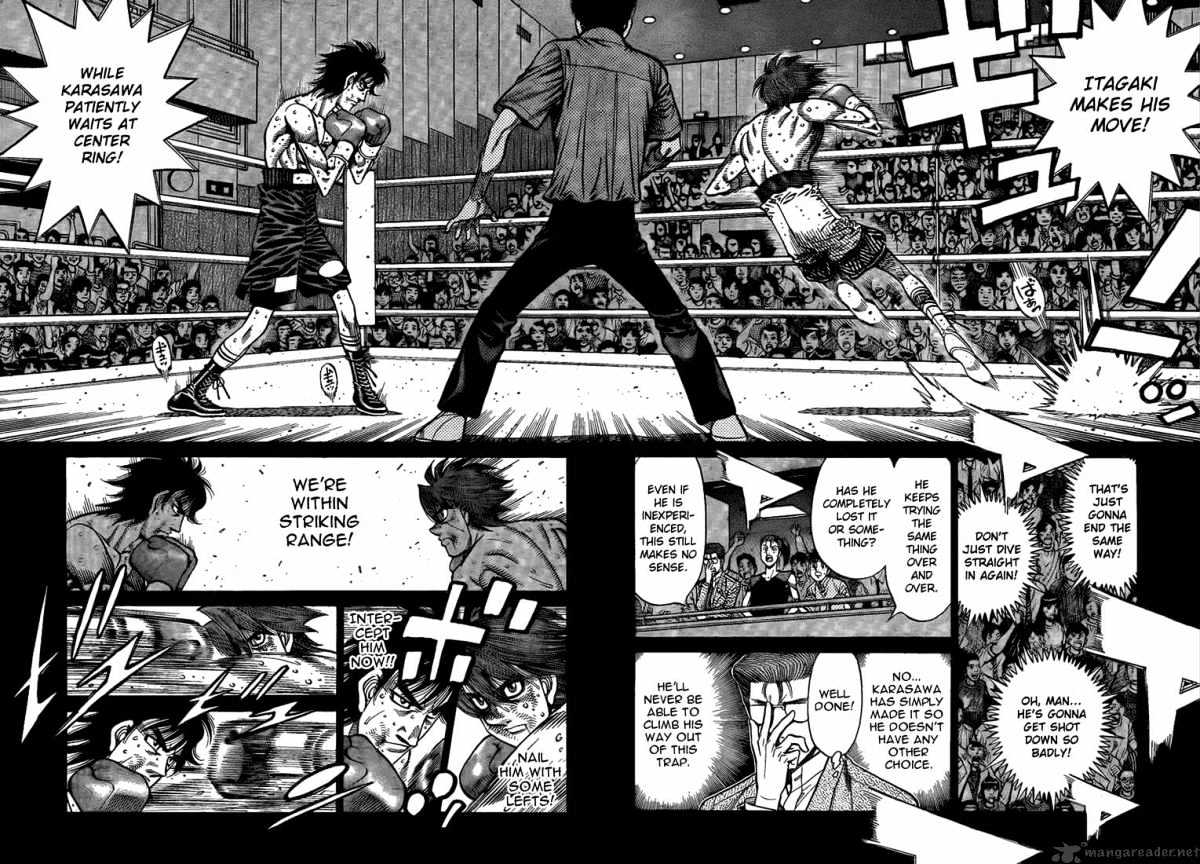 Hajime no Ippo Chapter 907 page 6 - Chapter 907 : The Genius Takes Flight