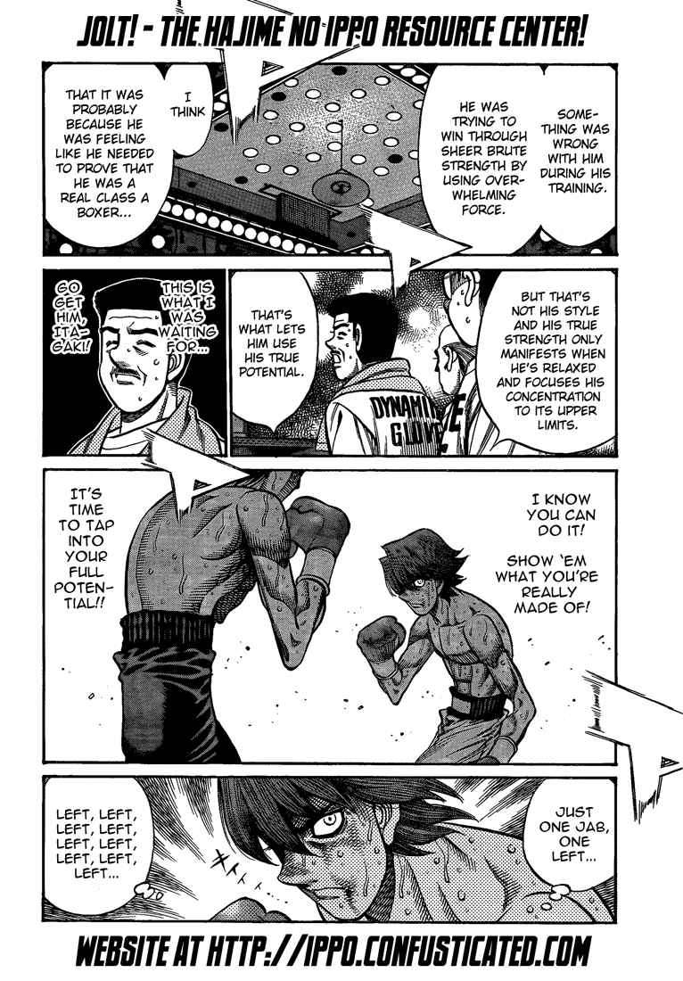 Hajime no Ippo Chapter 908 page 12 - Chapter 908 : Potential Unleashed