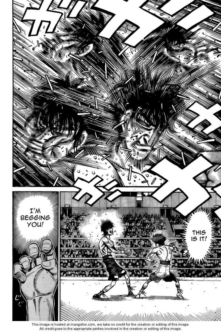 Hajime no Ippo Chapter 910 page 14 - Chapter 910 : The Ecstasy of Progress