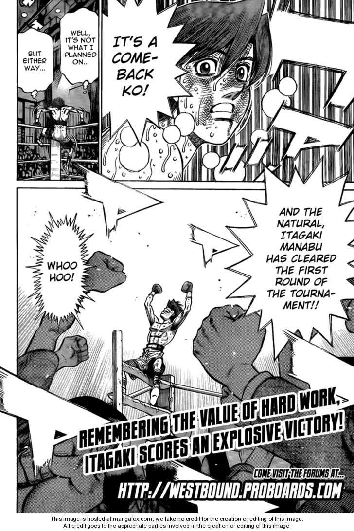Hajime no Ippo Chapter 910 page 18 - Chapter 910 : The Ecstasy of Progress