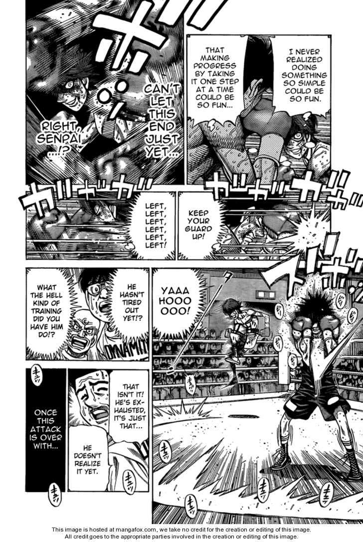 Hajime no Ippo Chapter 910 page 6 - Chapter 910 : The Ecstasy of Progress